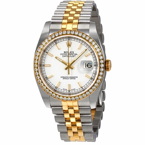 Rolex 116243WSJ Oyster Perpetual Datejust 36 Ladies Automatic Watch
