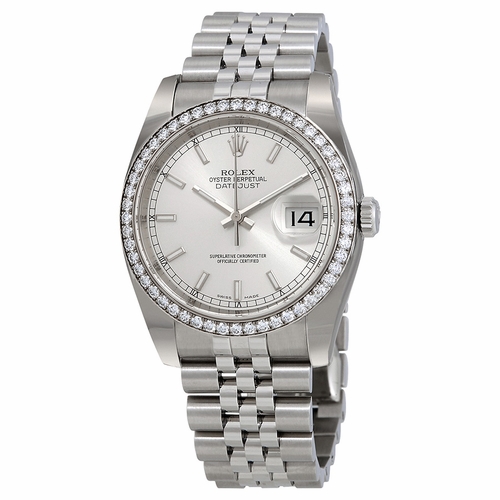 Rolex 116244SSJ Oyster Perpetual Datejust 36 Ladies Automatic Watch