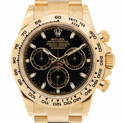 Rolex 116508BKSO Cosmograph Daytona Mens Chronograph Automatic Watch