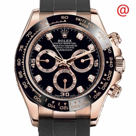 Rolex 116515BKDR Cosmograph Daytona Mens Chronograph Automatic Watch