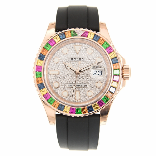 Rolex 116695 SATS Yacht-Master Mens Automatic Watch