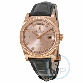 Rolex 118135PKDL Day-Date Unisex Automatic Watch