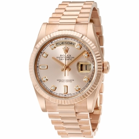 Rolex 118235PDP Day-Date Mens Automatic Watch