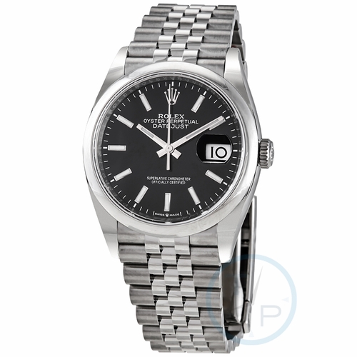 Rolex 126200BKSJ Datejust 36 Mens Automatic Watch