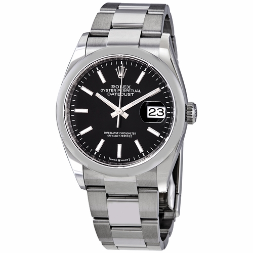 Rolex 126200BKSO Datejust 36 Mens Automatic Watch