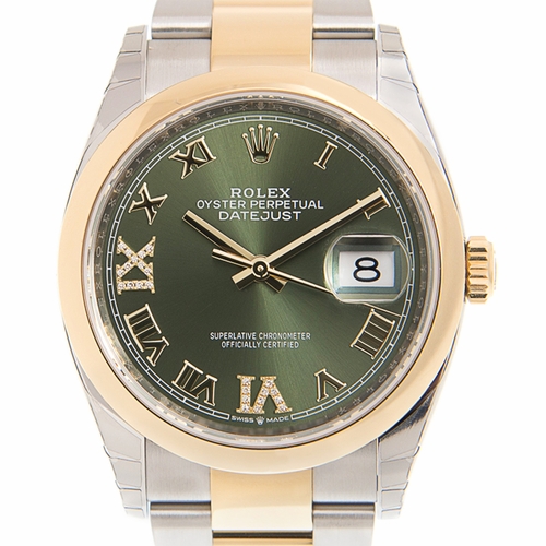 Rolex 126203GNRDO Datejust 36 Mens Automatic Watch