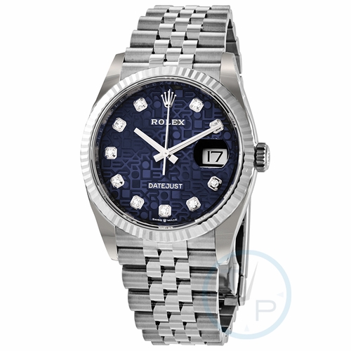 Rolex 126234BLJDJ Datejust 36 Ladies Automatic Watch