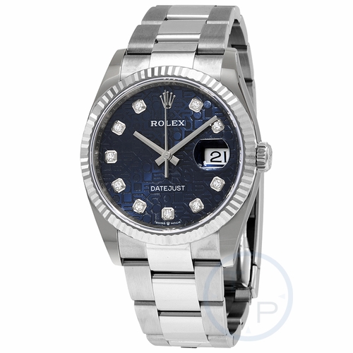 Rolex 126234BLJDO Datejust 36 Ladies Automatic Watch