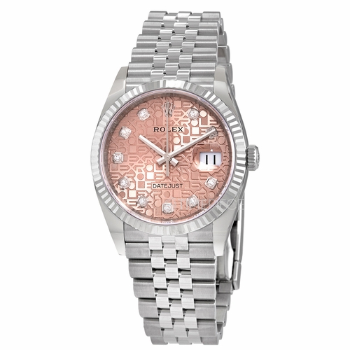 Rolex 126234PDJ Datejust 36Mm  Automatic Watch