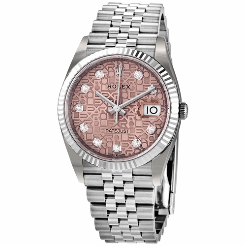 Rolex 126234PJDJ Datejust 36 Ladies Automatic Watch