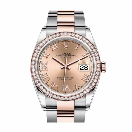 Rolex 126281PRDO Datejust 36 Ladies Automatic Watch