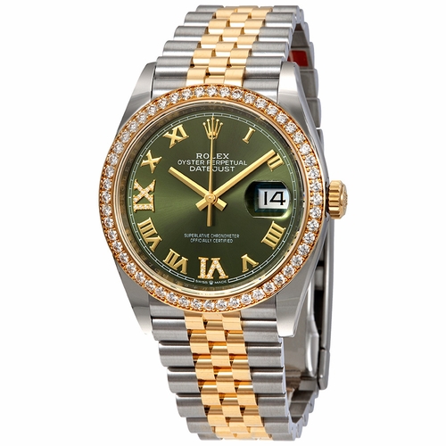 Rolex 126283GNRDJ Datejust 36 Ladies Automatic Watch