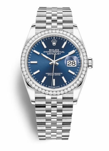 Rolex 126284BLSJ Datejust 36 Unisex Automatic Watch