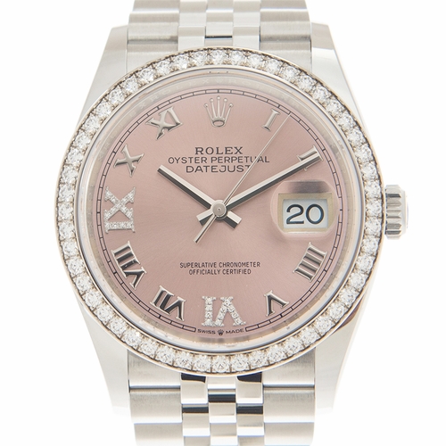 Rolex 126284PRDJ Datejust 36 Unisex Automatic Watch