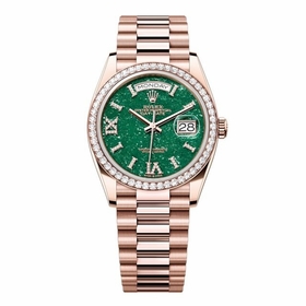 Rolex 128345RBR-0068 Day-Date Unisex Automatic Watch