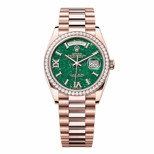 Rolex 128345RBR-0068 Day-Date Unisex Automatic Watch