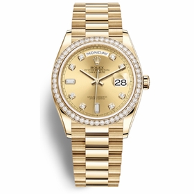 Rolex 128348CDP Day-Date 36 Unisex Automatic Watch
