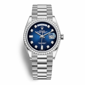 Rolex 128349BLDP Day-Date 36 Unisex Automatic Watch
