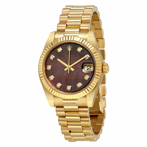 Rolex 178278BKMDP Datejust Ladies Automatic Watch