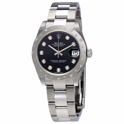 Rolex 178344BKDO Oyster Perpetual Datejust 31 Ladies Automatic Watch Rolex 178344BKDO Oyster Perpetual Datejust 31 Ladies Automatic Watch