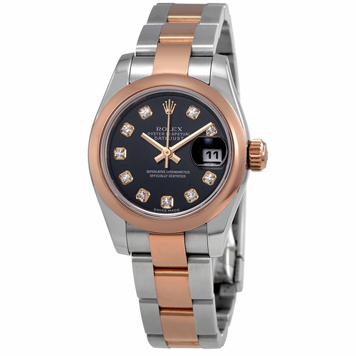 Rolex 179161BKDO Datejust Ladies Automatic Watch