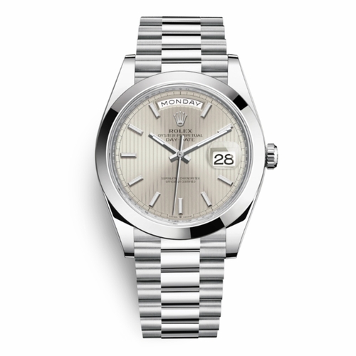 Rolex 228206SSP Day Date 40 Mens Automatic Watch