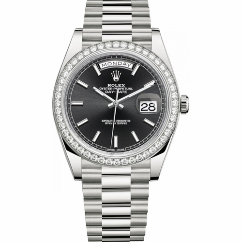 Rolex 228349BKSP Day Date 40 Mens Automatic Watch