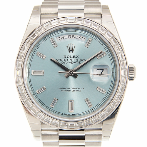 Rolex 228396IBLDP Day-Date 40 Mens Automatic Watch