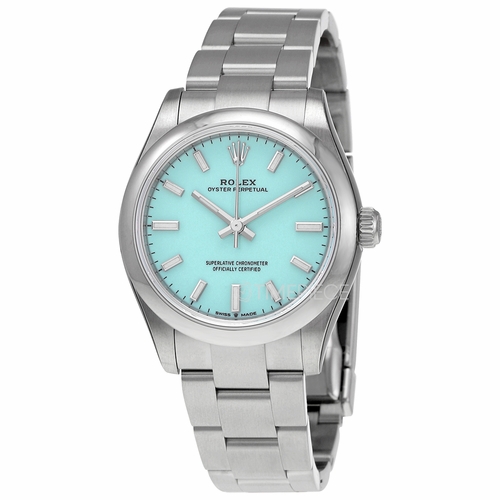 Rolex 277200TQBLSO Oyster Perpetual Ladies Automatic Watch