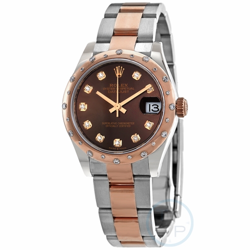 Rolex 278341CHDO Datejust 31 Ladies Automatic Watch