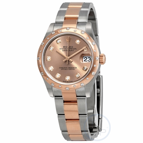Rolex 278341PDO DateJust 31 Ladies Automatic Watch
