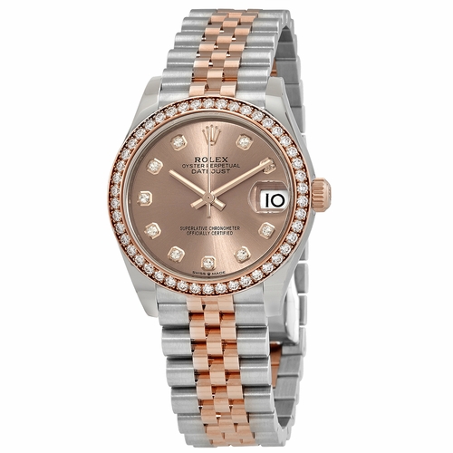 Rolex 278381PDJ Datejust 31 Ladies Automatic Watch
