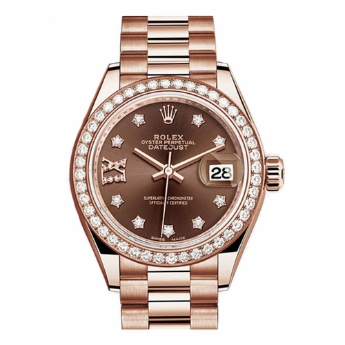Rolex 279135CHDP Lady-Datejust 28 Ladies Automatic Watch