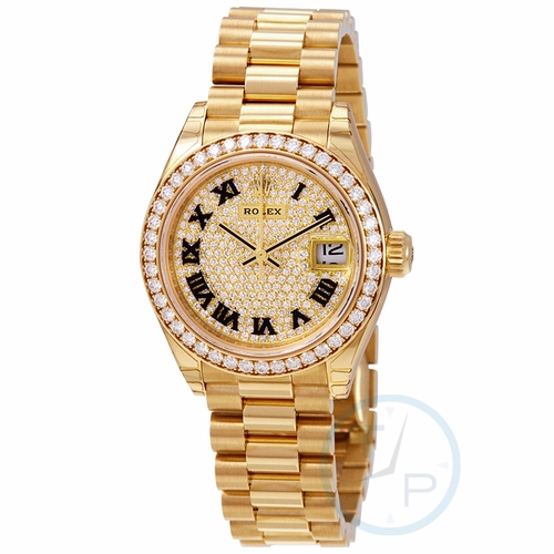 Rolex 279138DRP Lady-Datejust 28 Ladies Automatic Watch