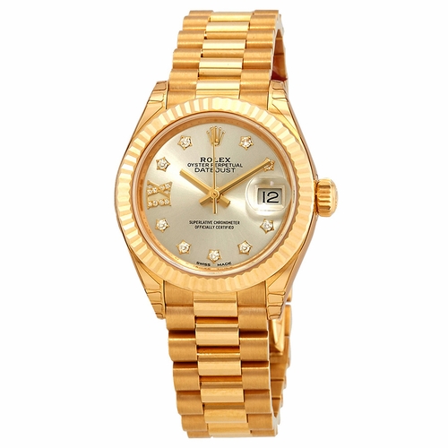 Rolex 279178SRDP Lady Datejust 28 Ladies Automatic Watch