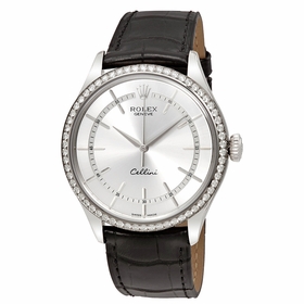Rolex 50709SSBKL Cellini Mens Automatic Watch