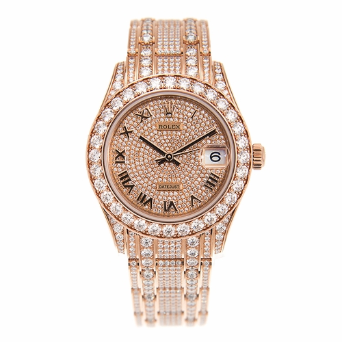 Rolex 81405 rbr-0001 Pearlmaster 34 Ladies Automatic Watch