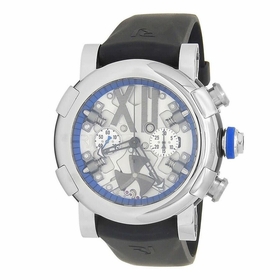 Romain Jerome RJTCHSP00502 Steampunk Chrono Blue Mens Chronograph Automatic Watch