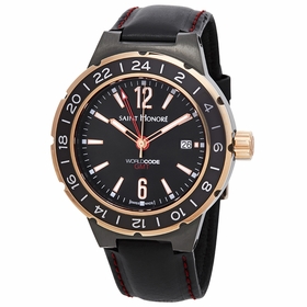 Saint Honore 868007 78NIR Worldcode Diving Mens Quartz Watch