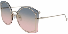 Salvatore Ferragamo SF196S 706 66  Ladies  Sunglasses