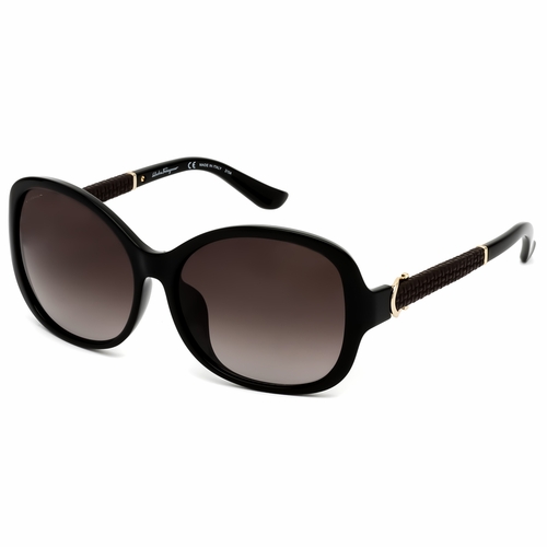 Salvatore Ferragamo SF744SLA 001 59 Ladies Sunglasses Salvatore Ferragamo SF744SLA 001 59 Ladies Sunglasses