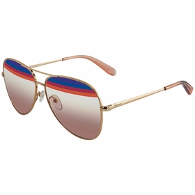 Salvatore Ferragamo SF852SPK 667 55  Ladies  Sunglasses