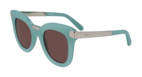 Salvatore Ferragamo SF967S/48/OPALINE MINT  Ladies  Sunglasses