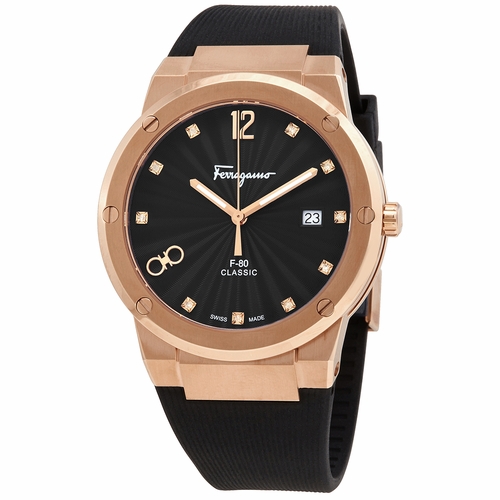 Salvatore Ferragamo SFDT01720 F-80 Mens Quartz Watch