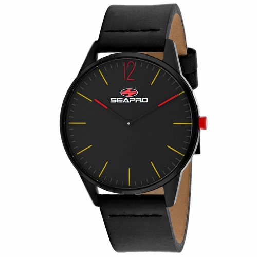 Seapro SP0100 Black hole Mens Quartz Watch