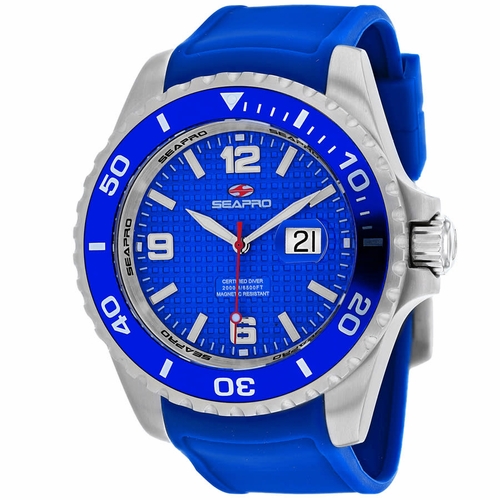 Seapro SP0742 Abyss 2000M Diver Watch Mens Quartz Watch Seapro SP0742 Abyss 2000M Diver Watch Mens Quartz Watch
