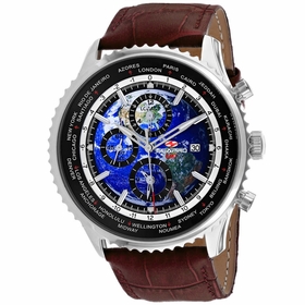 Seapro SP7131 Meridian World Timer GMT Mens Chronograph Quartz Watch Seapro SP7131 Meridian World Timer GMT Mens Chronograph Quartz Watch