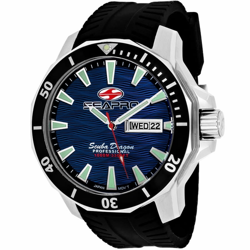 Seapro SP8316 Scuba Dragon Diver Limited Edition 1000 Meters Mens Quartz Watch Seapro SP8316 Scuba Dragon Diver Limited Edition 1000 Meters Mens Quartz Watch