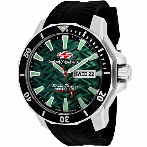 Seapro SP8318 Scuba Dragon Diver Limited Edition 1000 Meters Mens Quartz Watch Seapro SP8318 Scuba Dragon Diver Limited Edition 1000 Meters Mens Quartz Watch