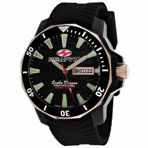 Seapro SP8320 Scuba Dragon Diver Limited Edition 1000 Meters Mens Quartz Watch Seapro SP8320 Scuba Dragon Diver Limited Edition 1000 Meters Mens Quartz Watch
